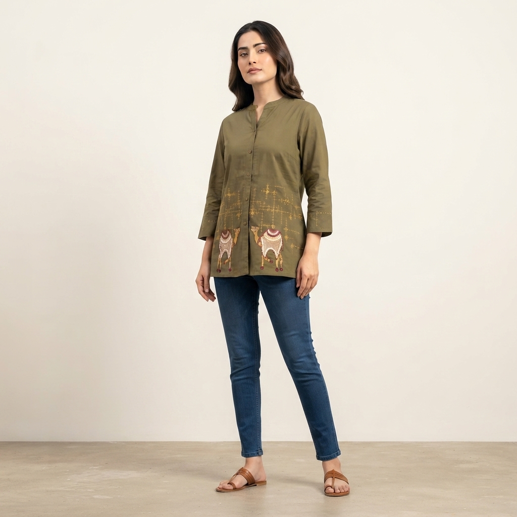 Embroidered Top thumbnail 4